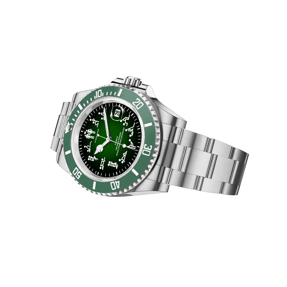 HYDROCORE CLASSIC UHR  Automatik, GRÜNER CODE