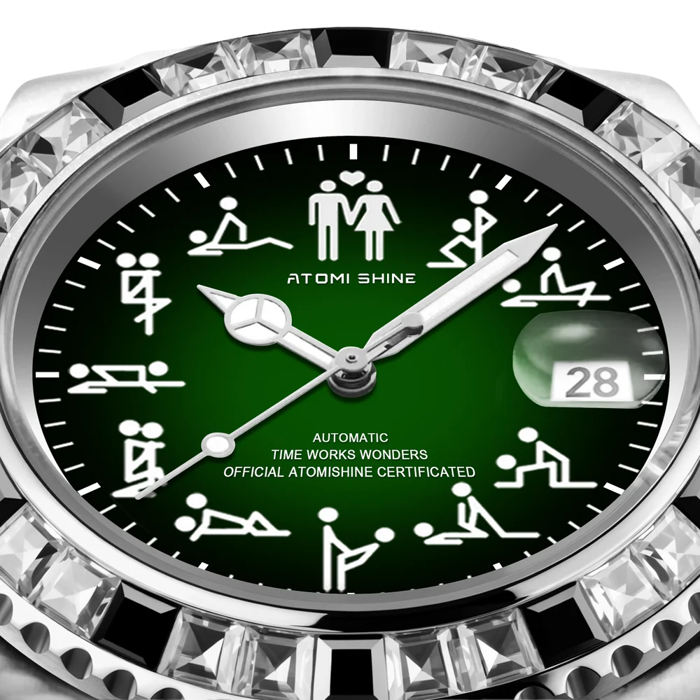 HYDROCORE GEMSTONES UHR  Automatik, VERBORGENE SPRACHE