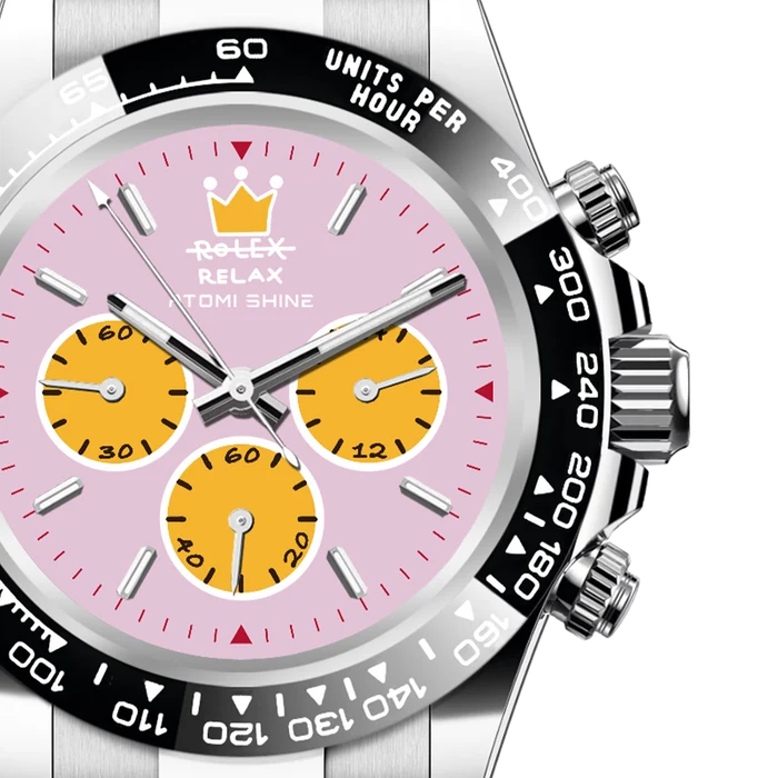 VELOCIREX CLASSIC UHR  39 mm, ROSÉ-GESCHWINDIGKEIT