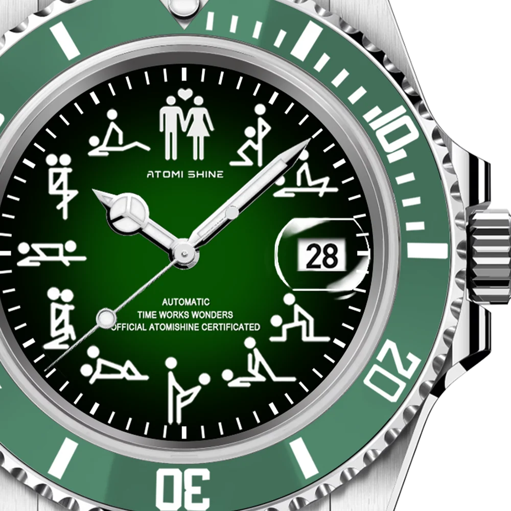 HYDROCORE CLASSIC UHR  Automatik, GRÜNER CODE