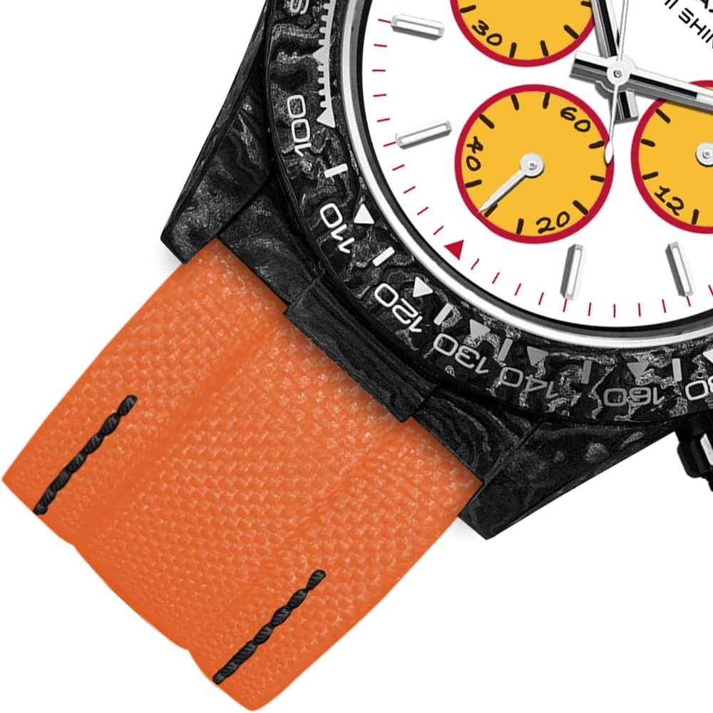 VELOCIREX CARBON FIBER UHR  39 mm, CARBON-RAUSCH