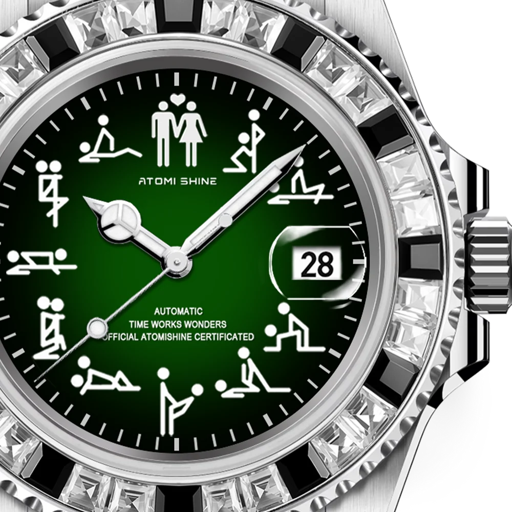 HYDROCORE GEMSTONES UHR  Automatik, VERBORGENE SPRACHE