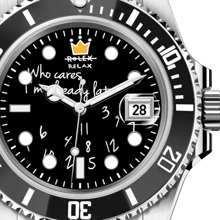 HYDROCORE CLASSIC UHR  Automatik, FAULE MITTERNACHT