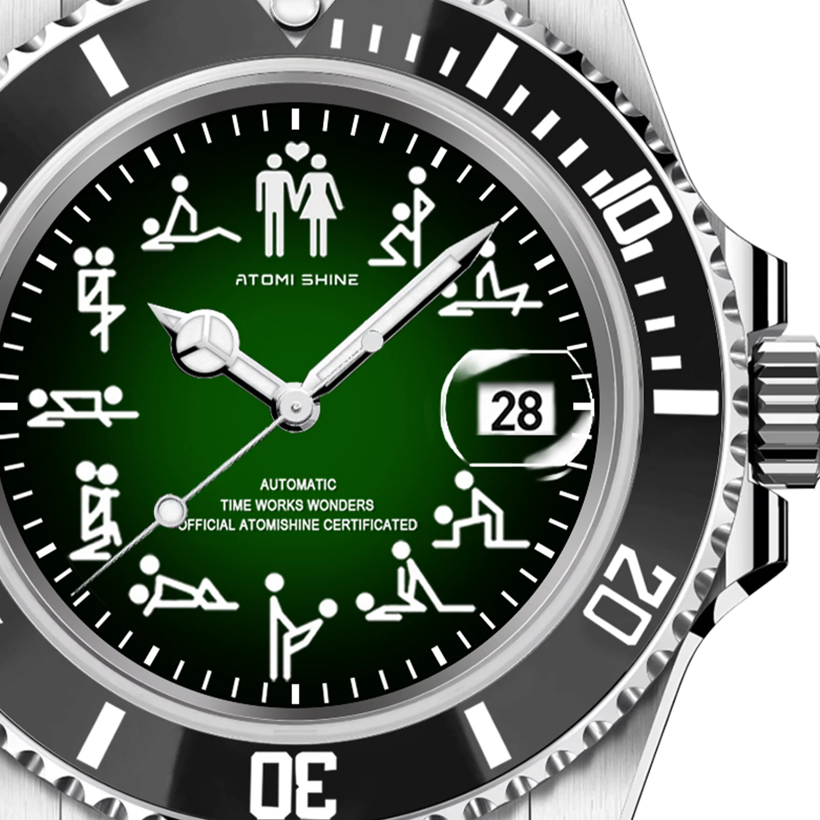 HYDROCORE CLASSIC UHR  Automatik, SIGNALCODE