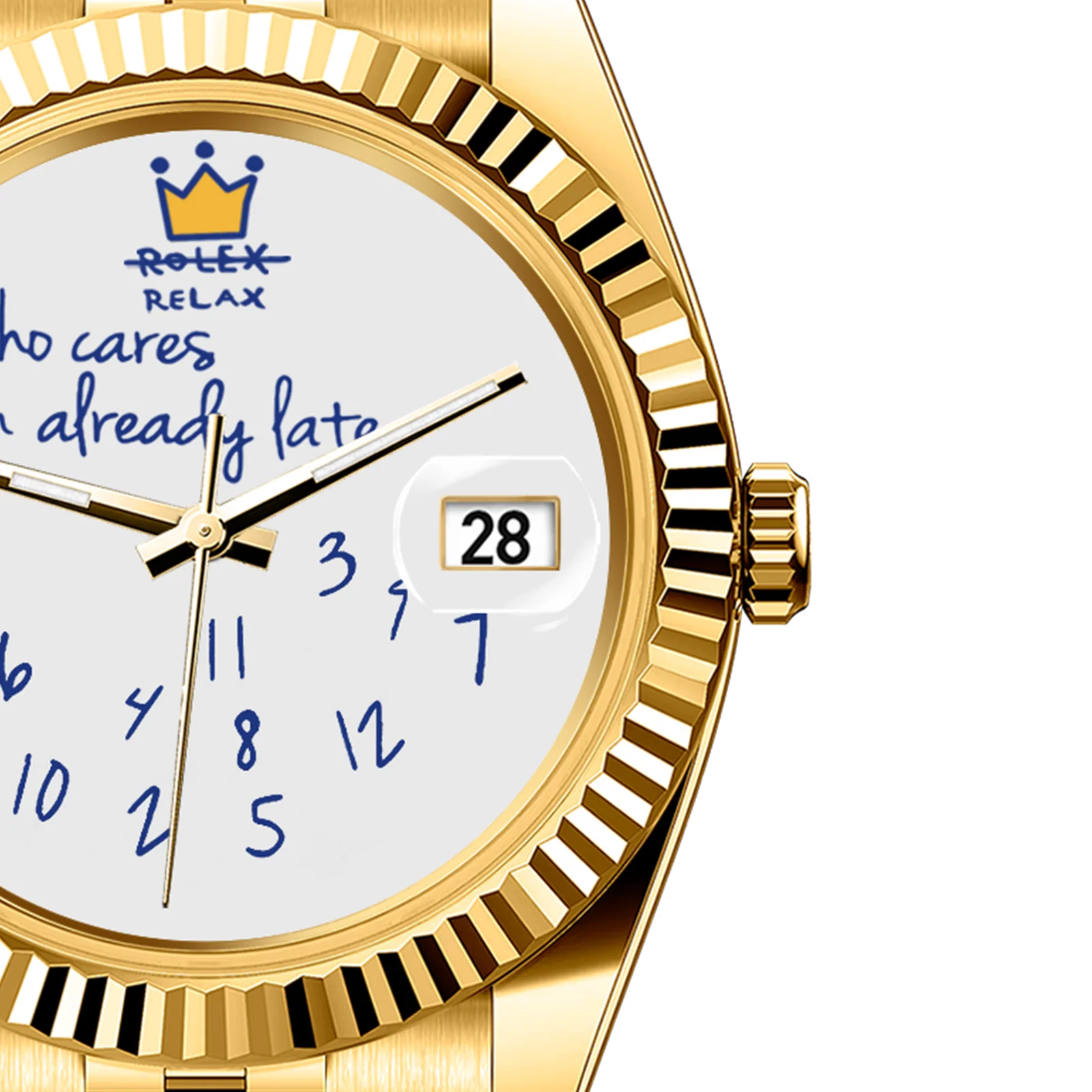 RELOJ EONDATE MAXI CLASSIC  40 mm, Pretexto Dorado