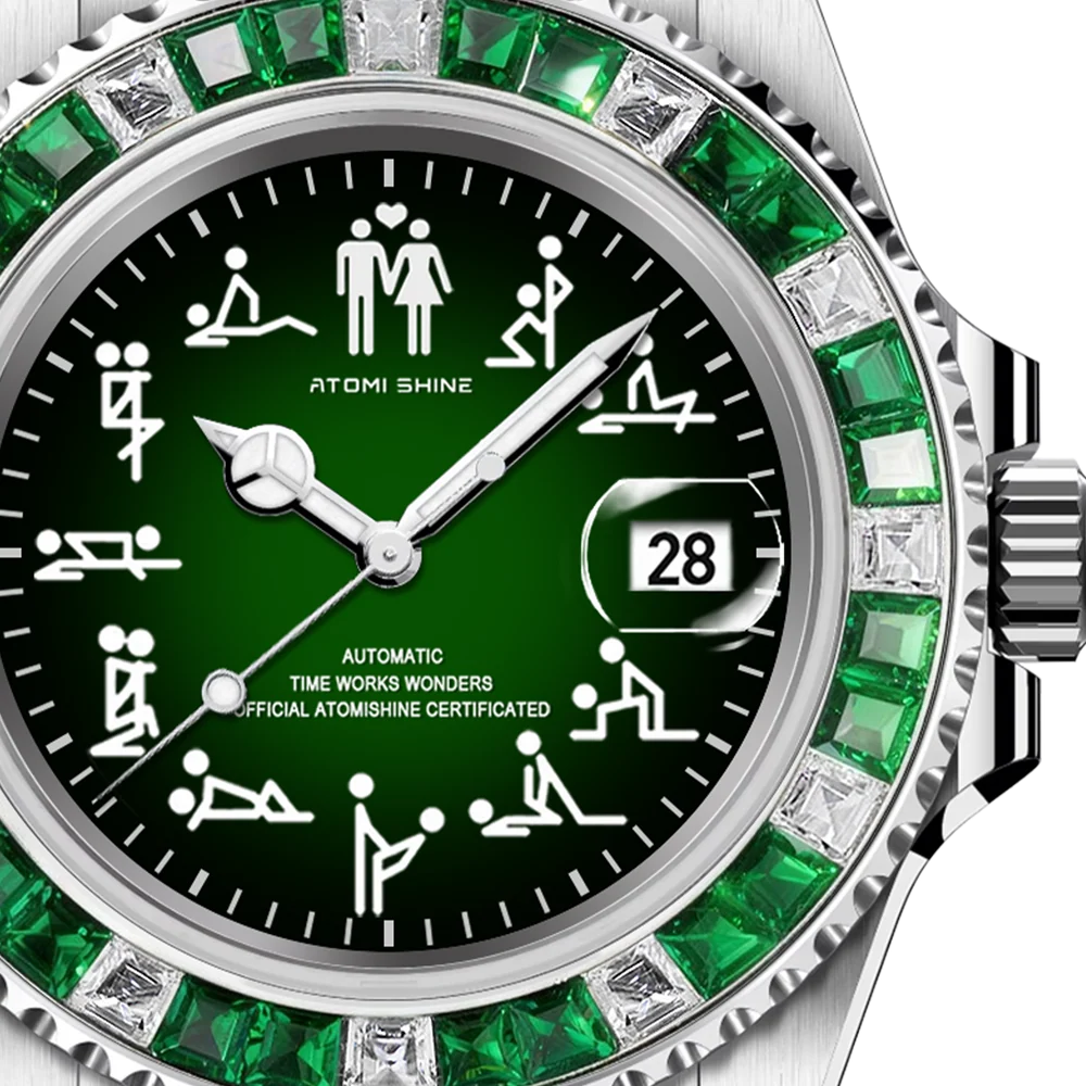 HYDROCORE GEMSTONES UHR  Automatik, VERBORGENE GESCHICHTEN