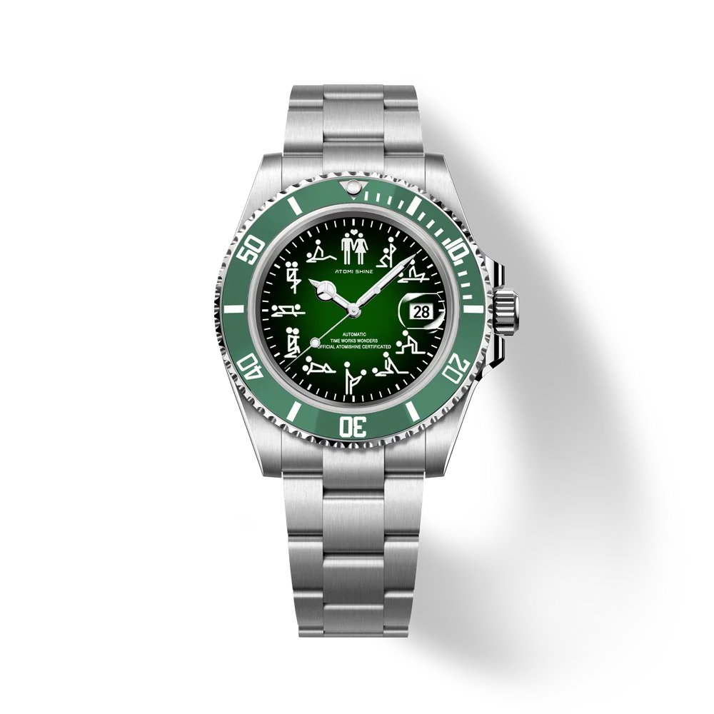 HYDROCORE CLASSIC UHR  Automatik, GRÜNER CODE