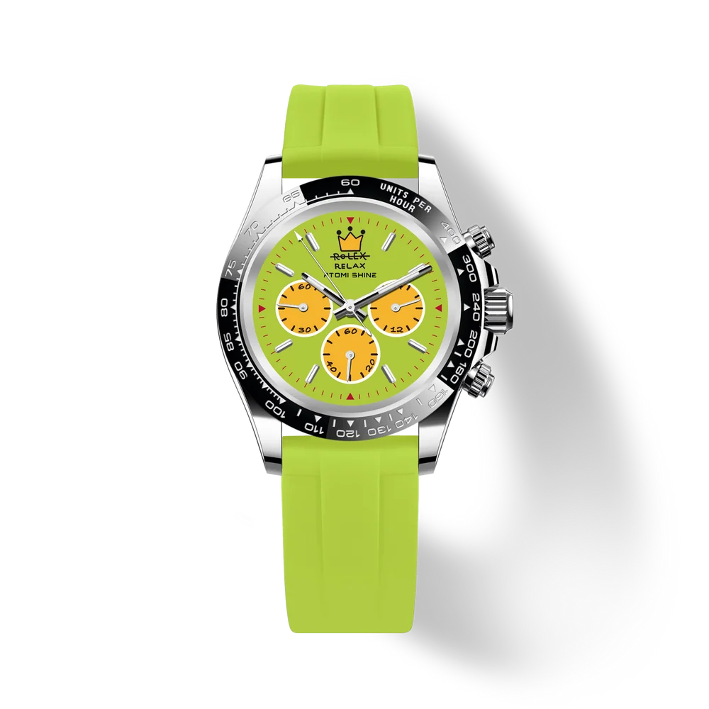 VELOCIREX FLUORO UHR  39 mm, LIMETTEN-GESCHWINDIGKEIT
