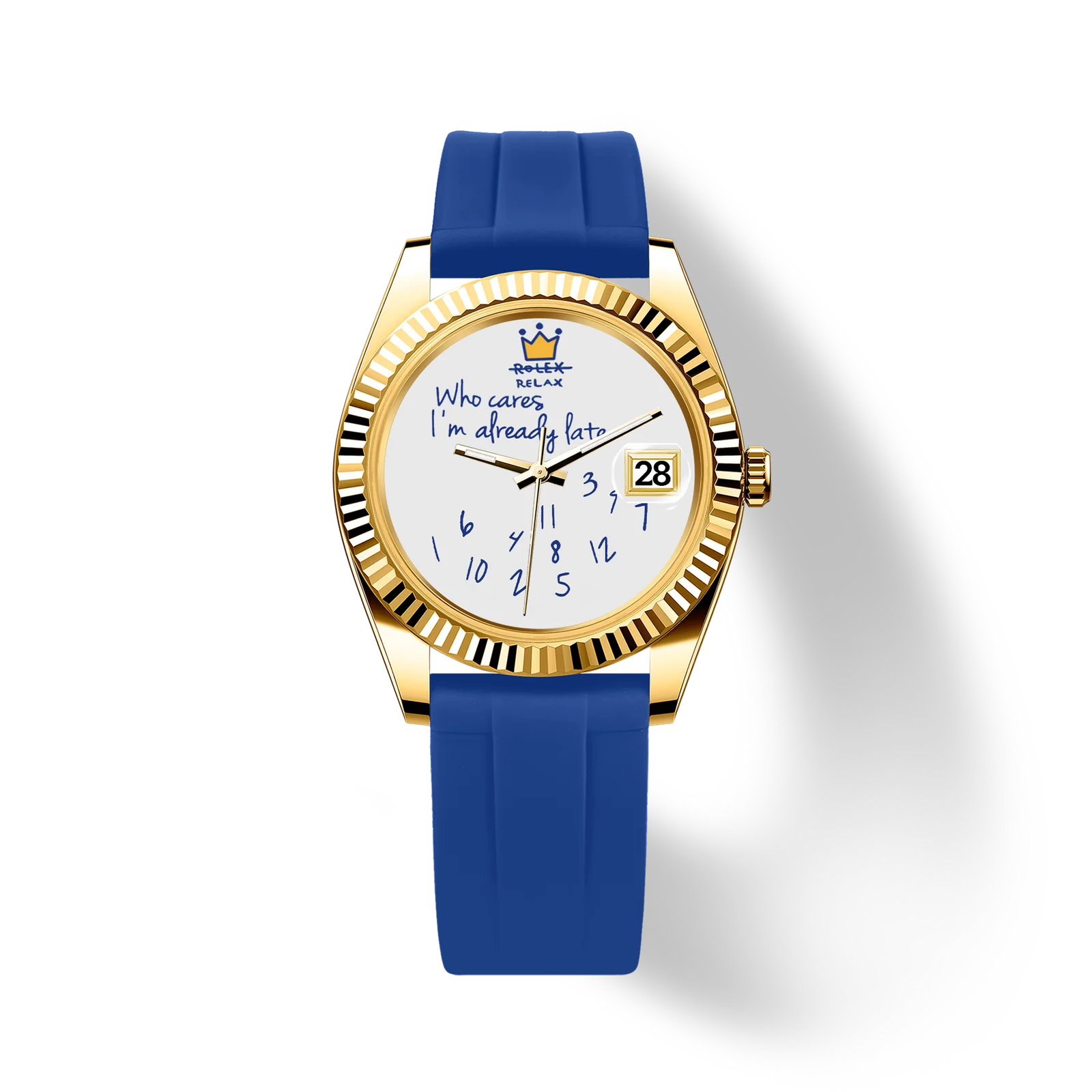 EONDATE MAXI FLUORO UHR  40 mm, SPÄTE KRONE