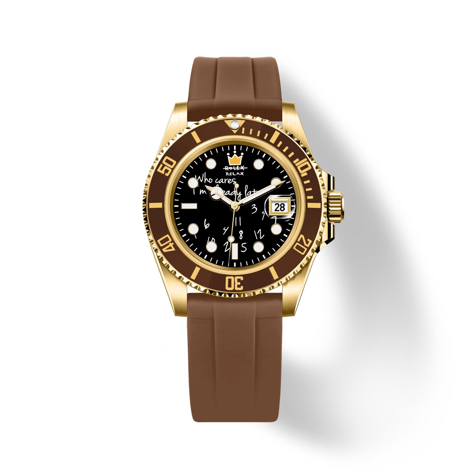 HYDROCORE FLUORO UHR  Automatik, KAKAO-GEIST