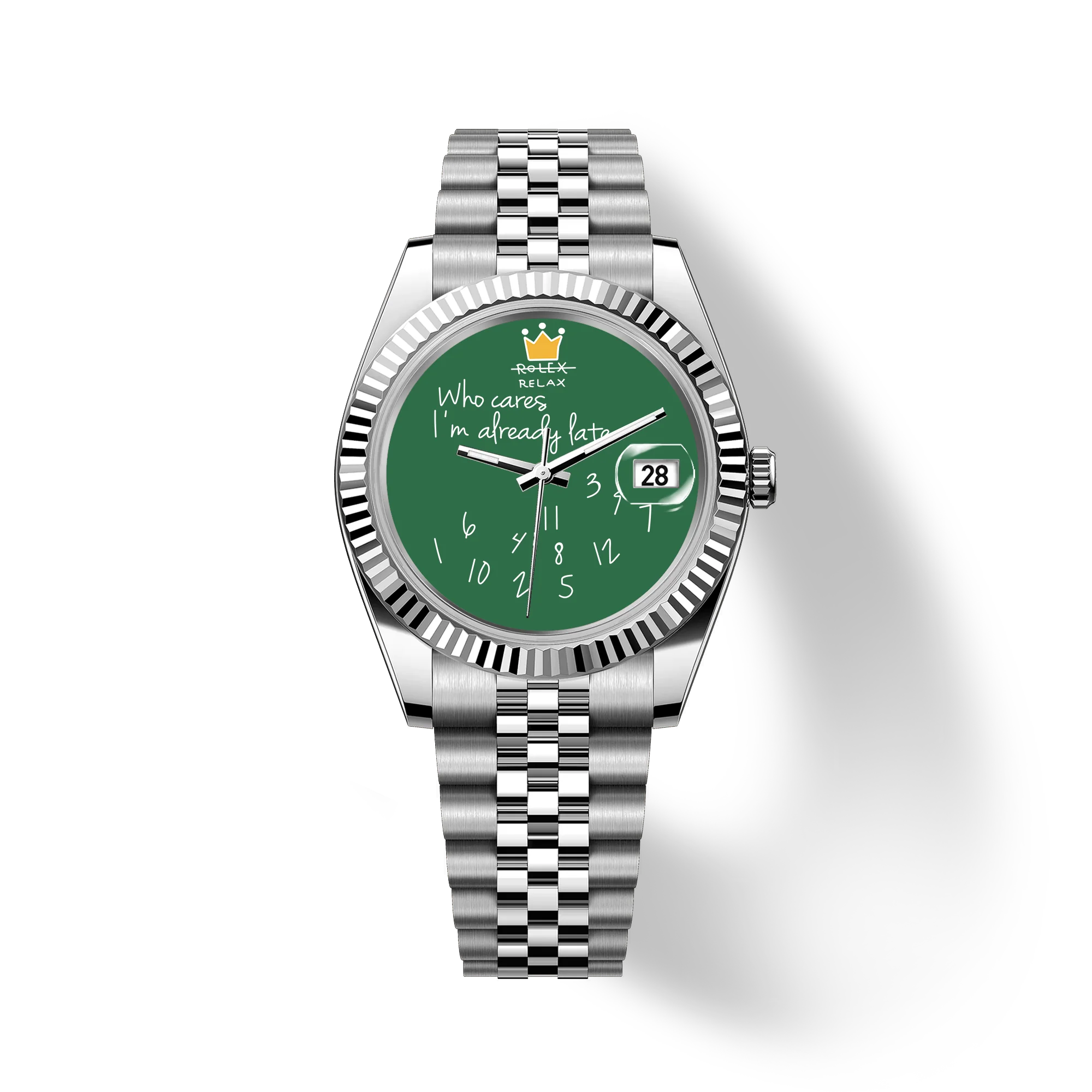 RELOJ EONDATE MAXI CLASSIC  40 mm, Humor Esmeralda