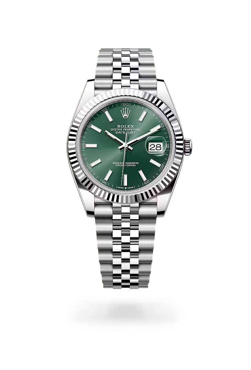 Rolex Datejust 36 Oyster, 36 mm, ocel Oyster a bílé zlato