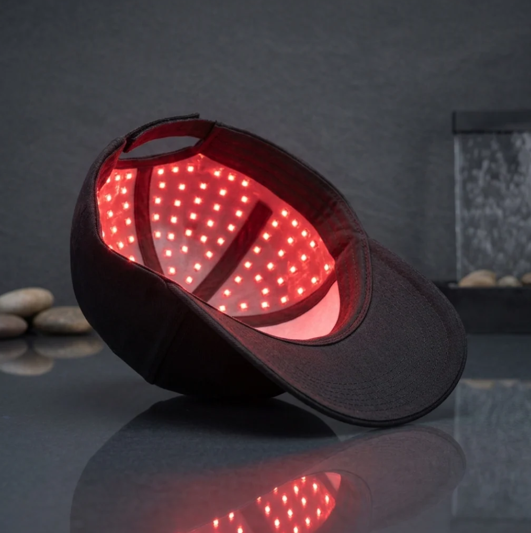 Gorra de luz roja de Labs