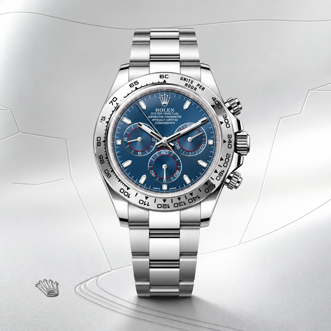 Rolex Cosmograph Daytona Oyster, 40 mm, Weißgold