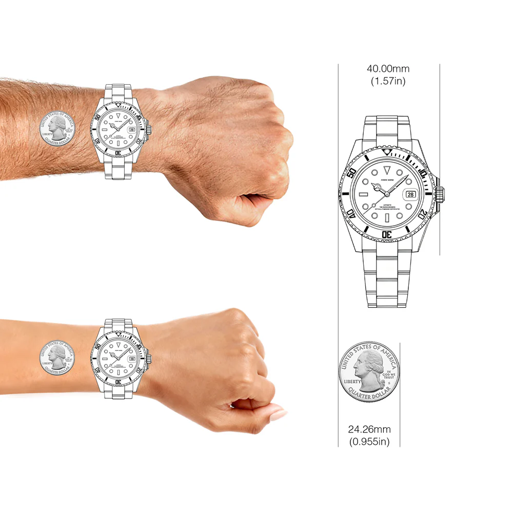 HYDROCORE CLASSIC UHR  Automatik, SIGNALCODE