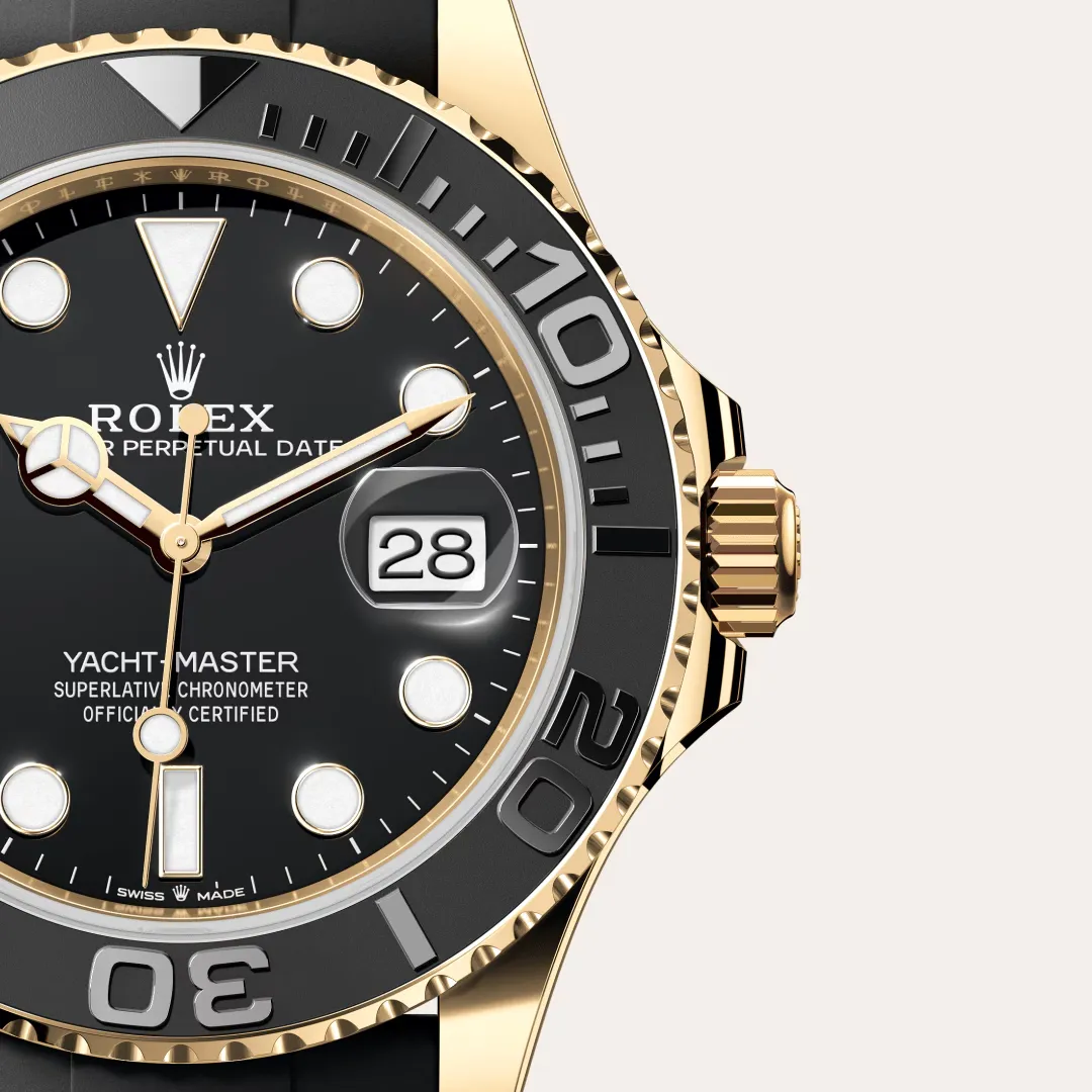Rolex Yacht-Master Oyster, 42 mm, Gelbgold