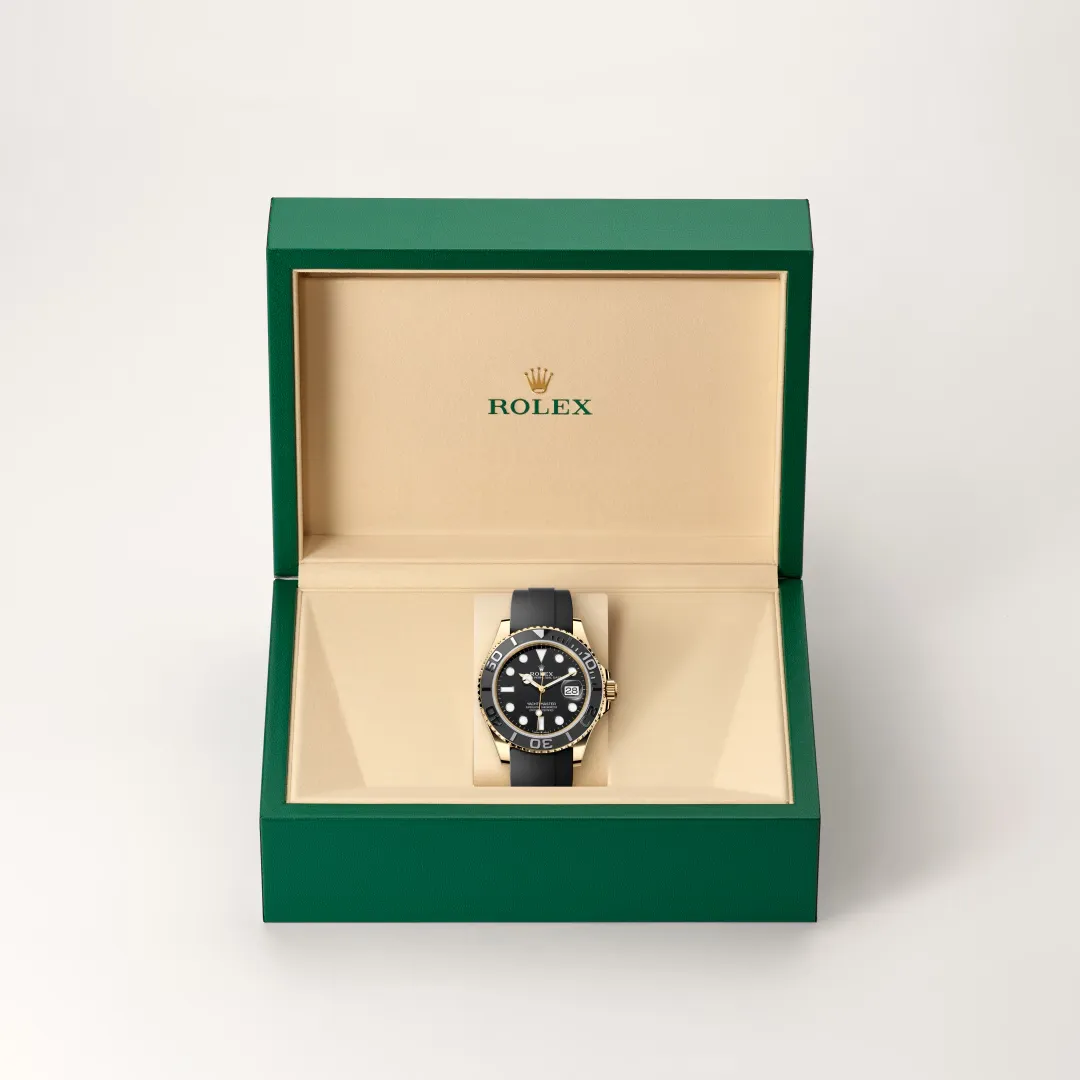 Rolex Yacht-Master Oyster, 42 mm, Gelbgold