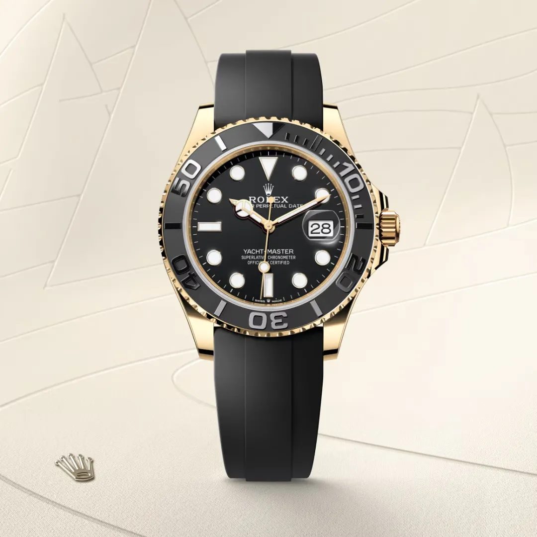 Rolex Yacht-Master Oyster, 42 mm, Gelbgold