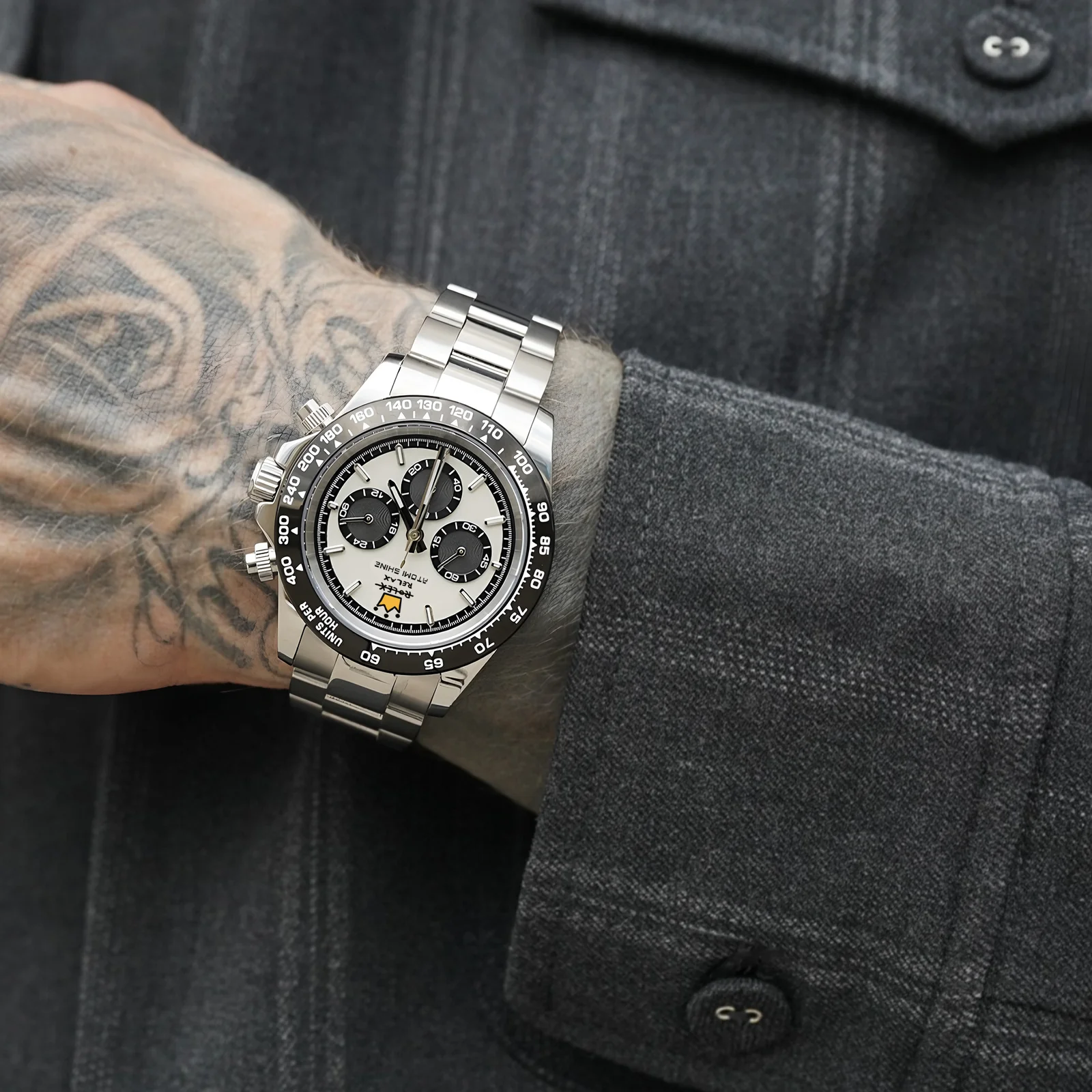 VELOCIREX CLASSIC UHR  39 mm, STAHLREBELL