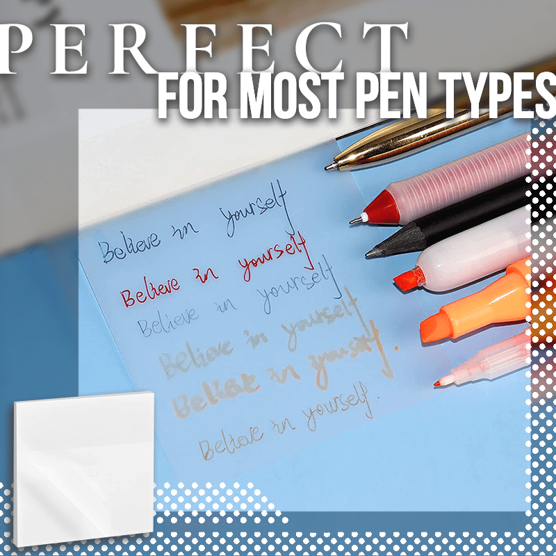 🎁 Magische durchscheinende Haftnotizen