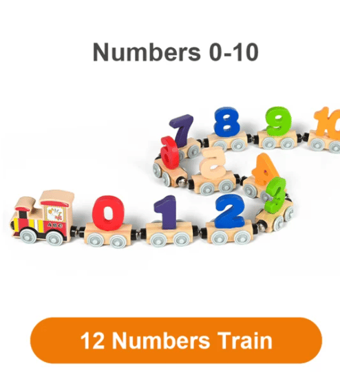 🔥 – Holzeisenbahnspielzeug für die Vorschulerziehung