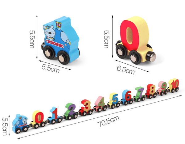 🔥 – Holzeisenbahnspielzeug für die Vorschulerziehung