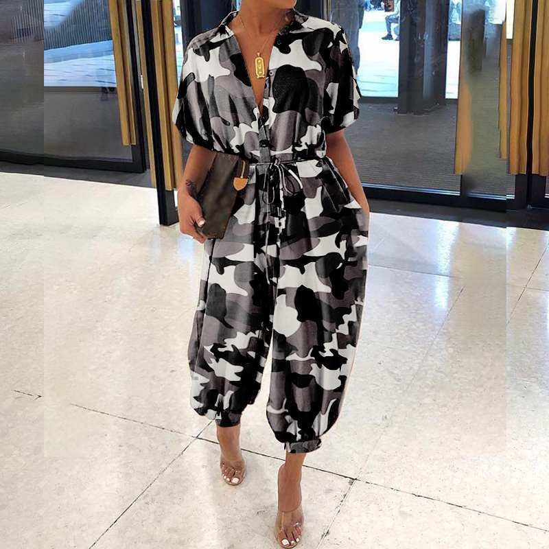 🔥2026 NEUE MODE IN PLUS GRÖSSE Lässiger Overall mit Taschen