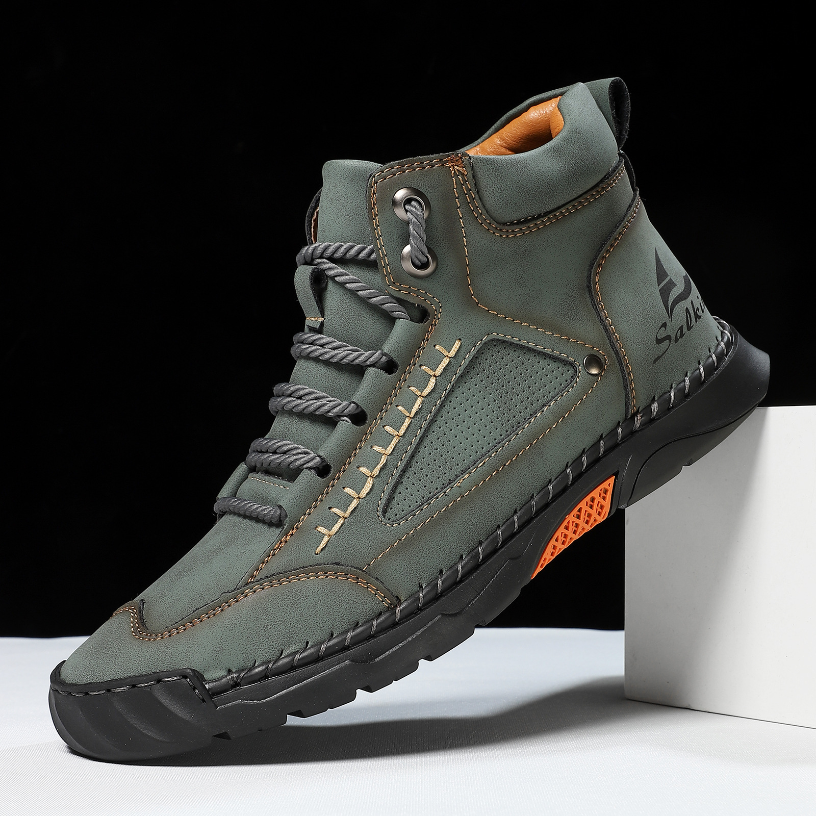 Robuste Outdoor-Stiefel für Herren mit orthopädischer Unterstützung