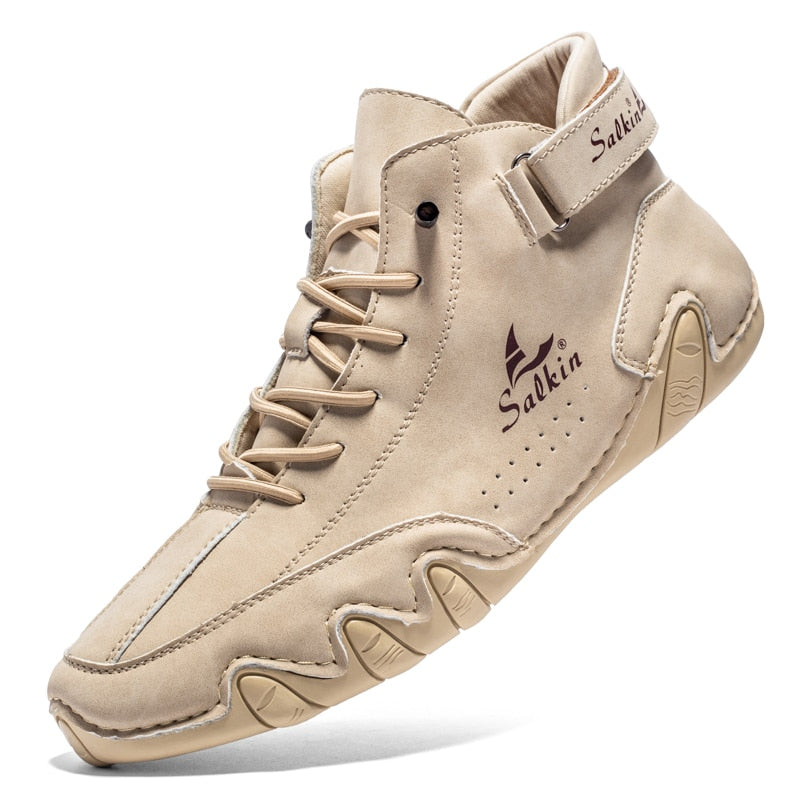 Ultra-bequeme und rutschfeste Barfußschuhe aus Echtleder (Unisex)