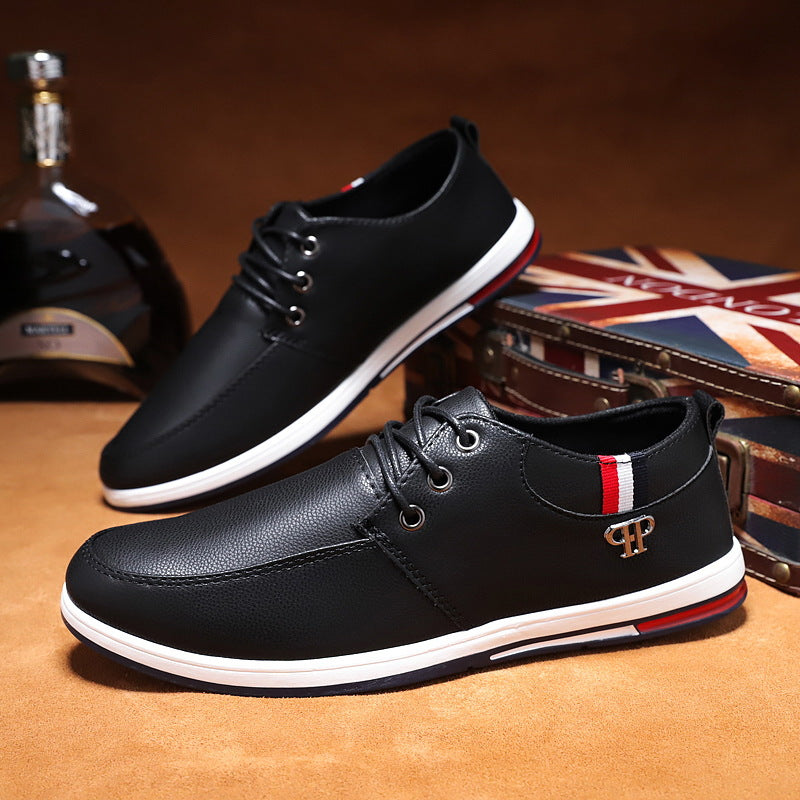 Men's Fashion Business Green Casual Shoes