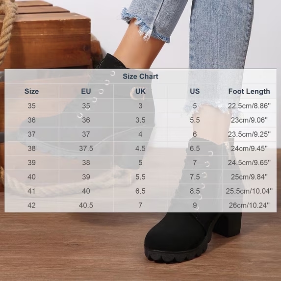 Kyumi™ - Schicke Schnürstiefeletten mit Metallschnalle