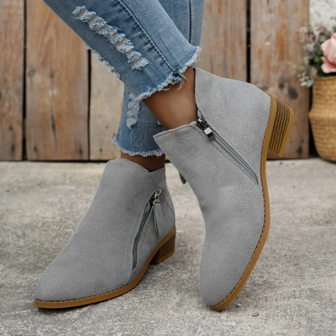 Heiperlye™ Bequeme Damen Stiefeletten, viele Farben, ideal für Herbst und Alltag