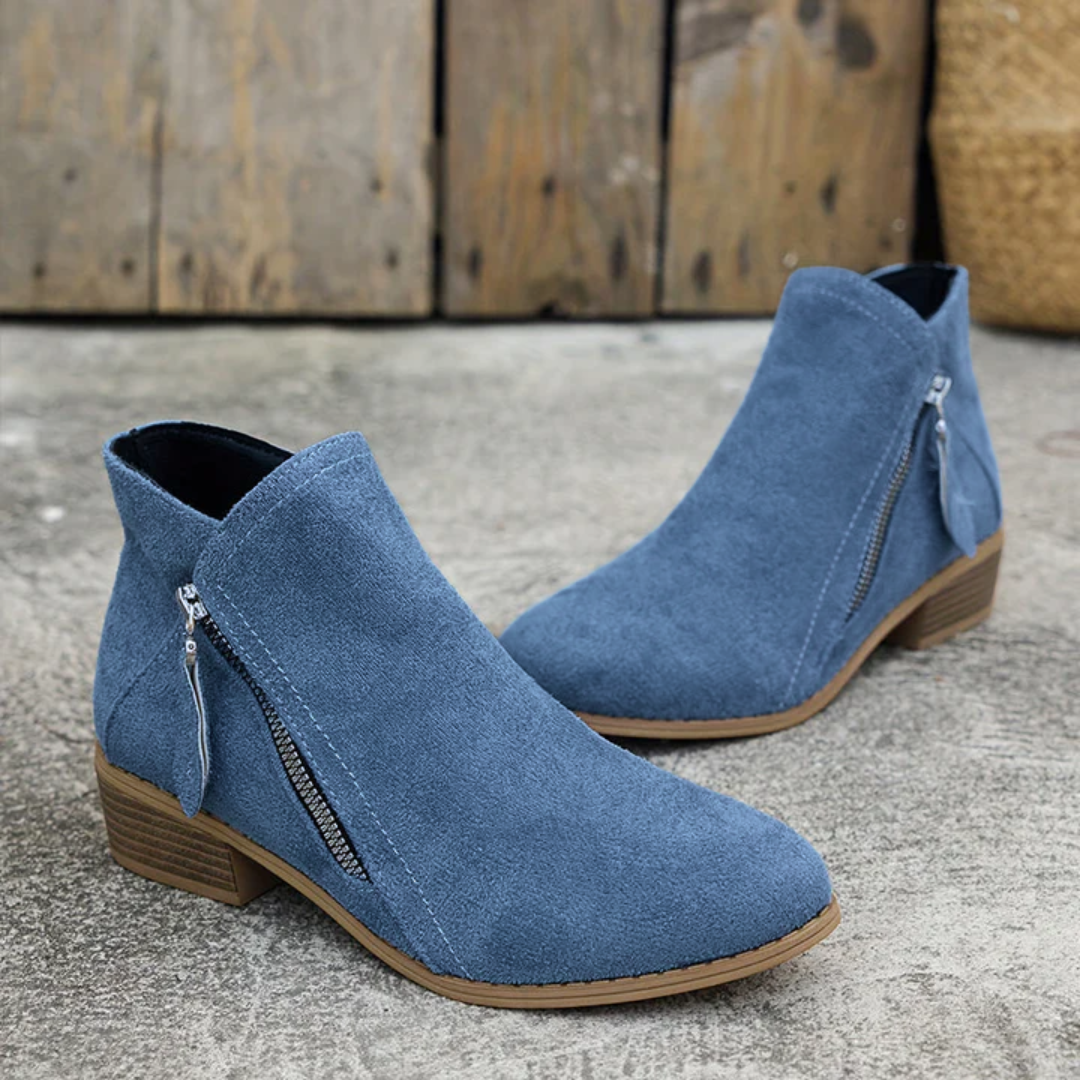 Heiperlye™ Bequeme Damen Stiefeletten, viele Farben, ideal für Herbst und Alltag