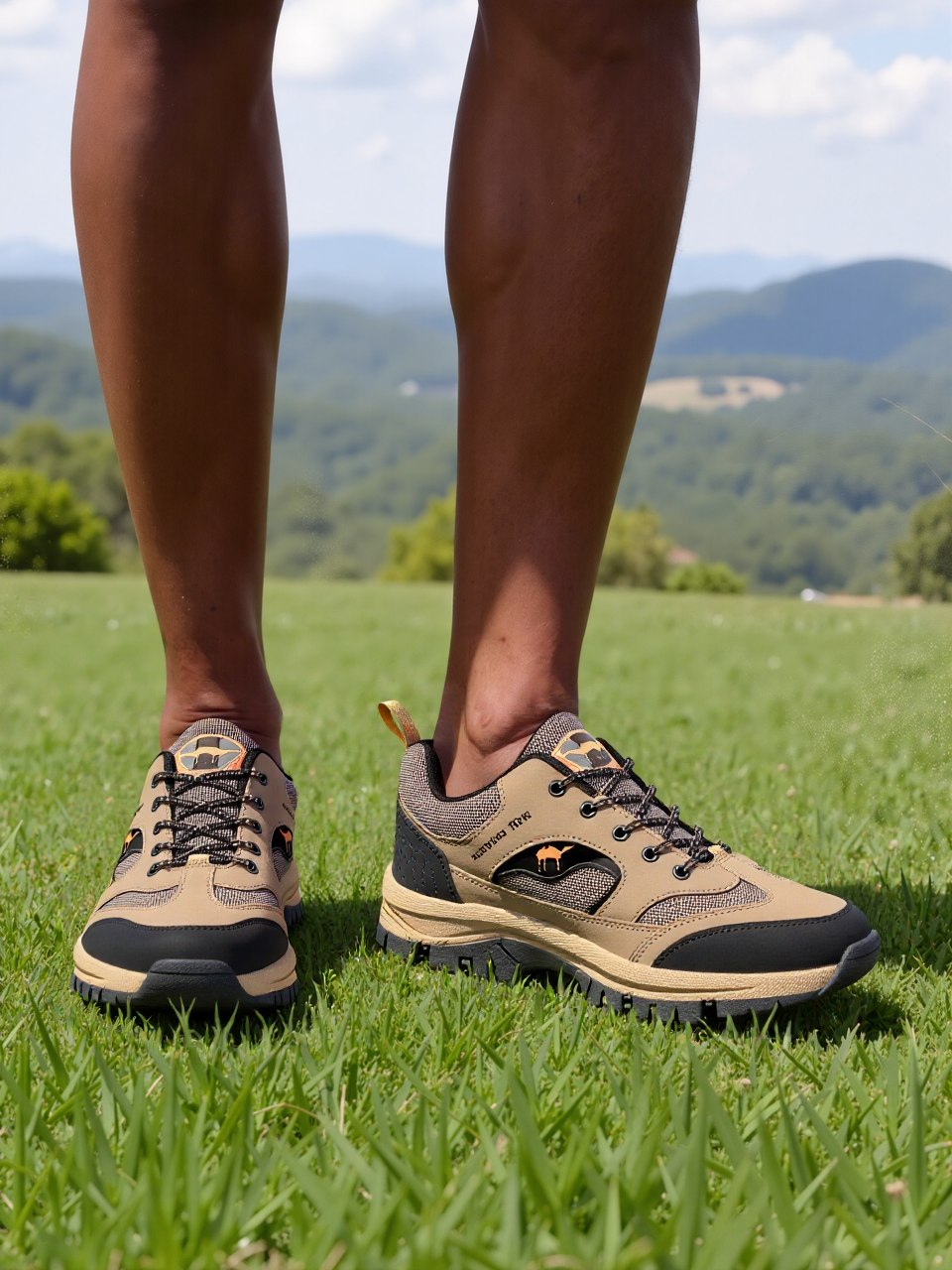 GRW Orthopedic Men Shoes Comfortable Breathable Thick Sole Casual Shoes