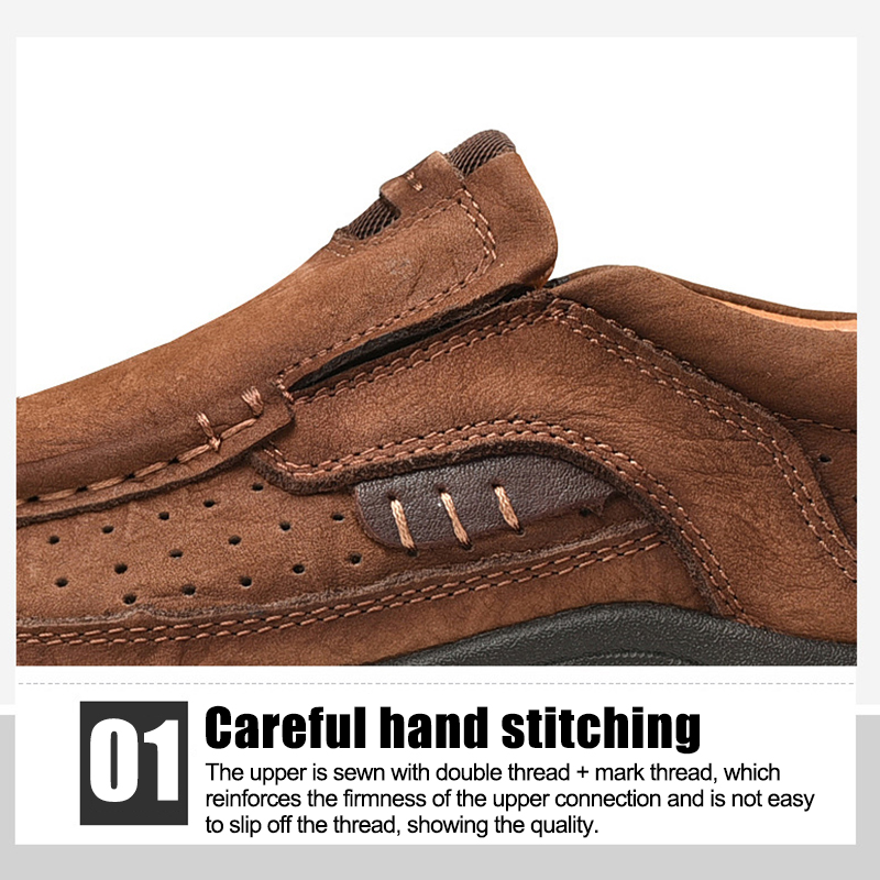 Men's Genuine Leather Outdoor Hiking Shoes
