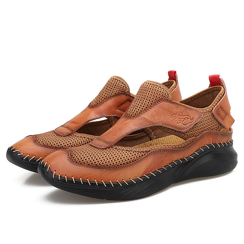 MEN'S HAND STITCHED COMFORT SANDALS