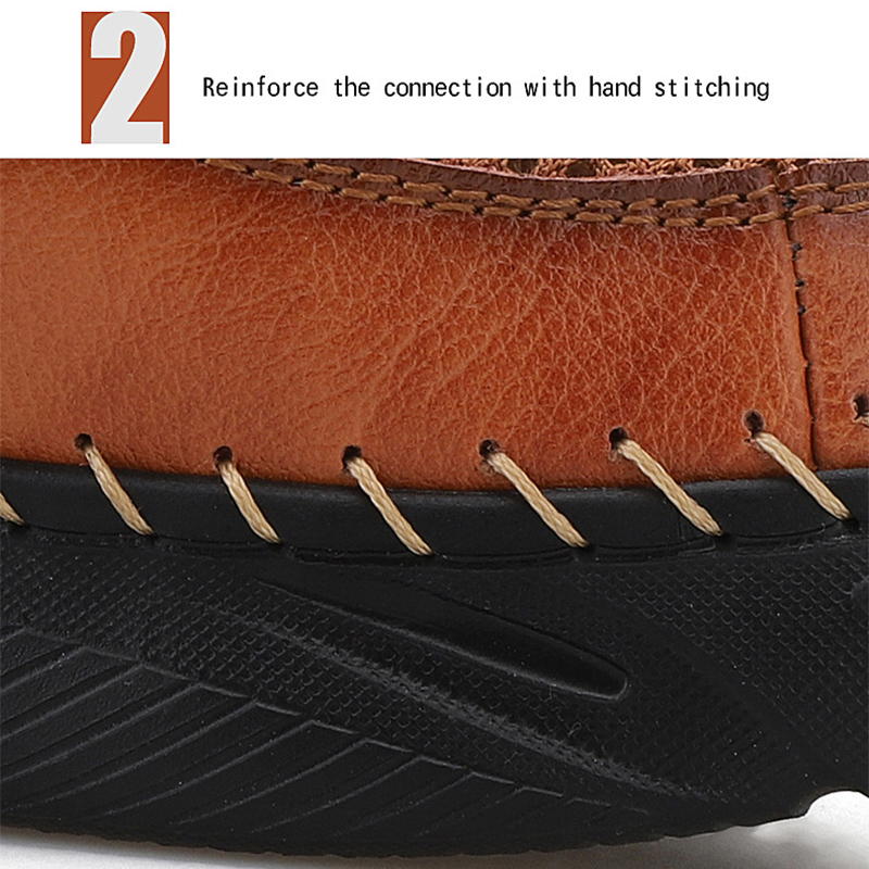 MEN'S HAND STITCHED COMFORT SANDALS