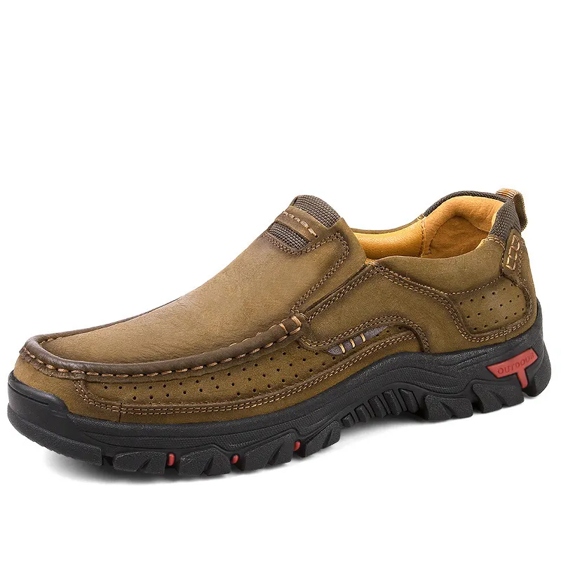 Men's Genuine Leather Outdoor Hiking Shoes