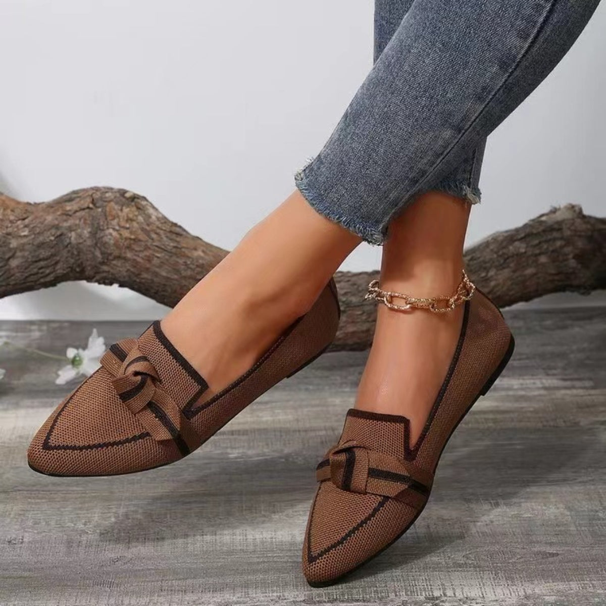 2025 New Women Comfortable Arch Support Non-Slip Flat Shoes