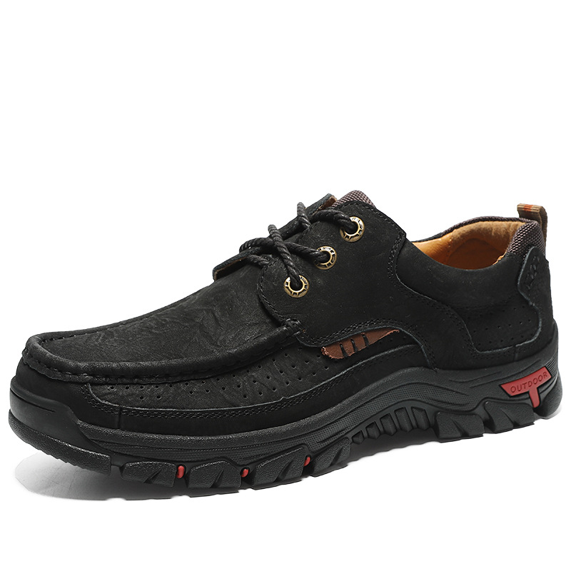 Men's Genuine Leather Outdoor Hiking Shoes