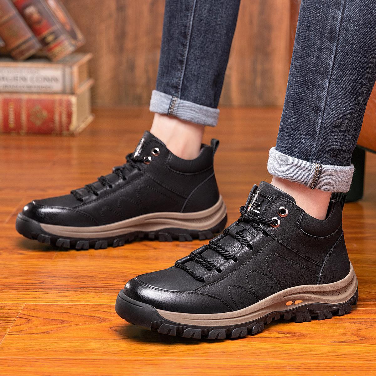 Men's New Business Casual Boots – Comfortable office and work footwear. Men's boots, business casual, casual boots, work boots. Comfortable, versatile, suitable for everyday wear, a must-have for the workplace Men's New Business Casual Boots – Comfortable office and work footwear. Men's boots, business casual, casual boots, work boots. Comfortable, versatile, suitable for everyday wear, a must-have for the workplace