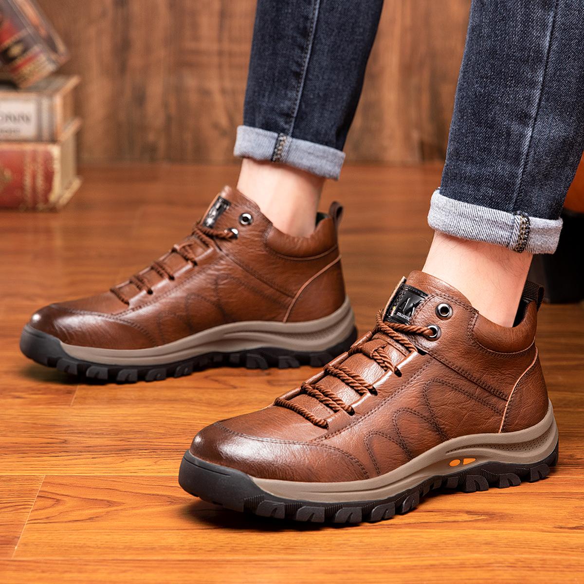Men's New Business Casual Boots – Comfortable office and work footwear. Men's boots, business casual, casual boots, work boots. Comfortable, versatile, suitable for everyday wear, a must-have for the workplace Men's New Business Casual Boots – Comfortable office and work footwear. Men's boots, business casual, casual boots, work boots. Comfortable, versatile, suitable for everyday wear, a must-have for the workplace