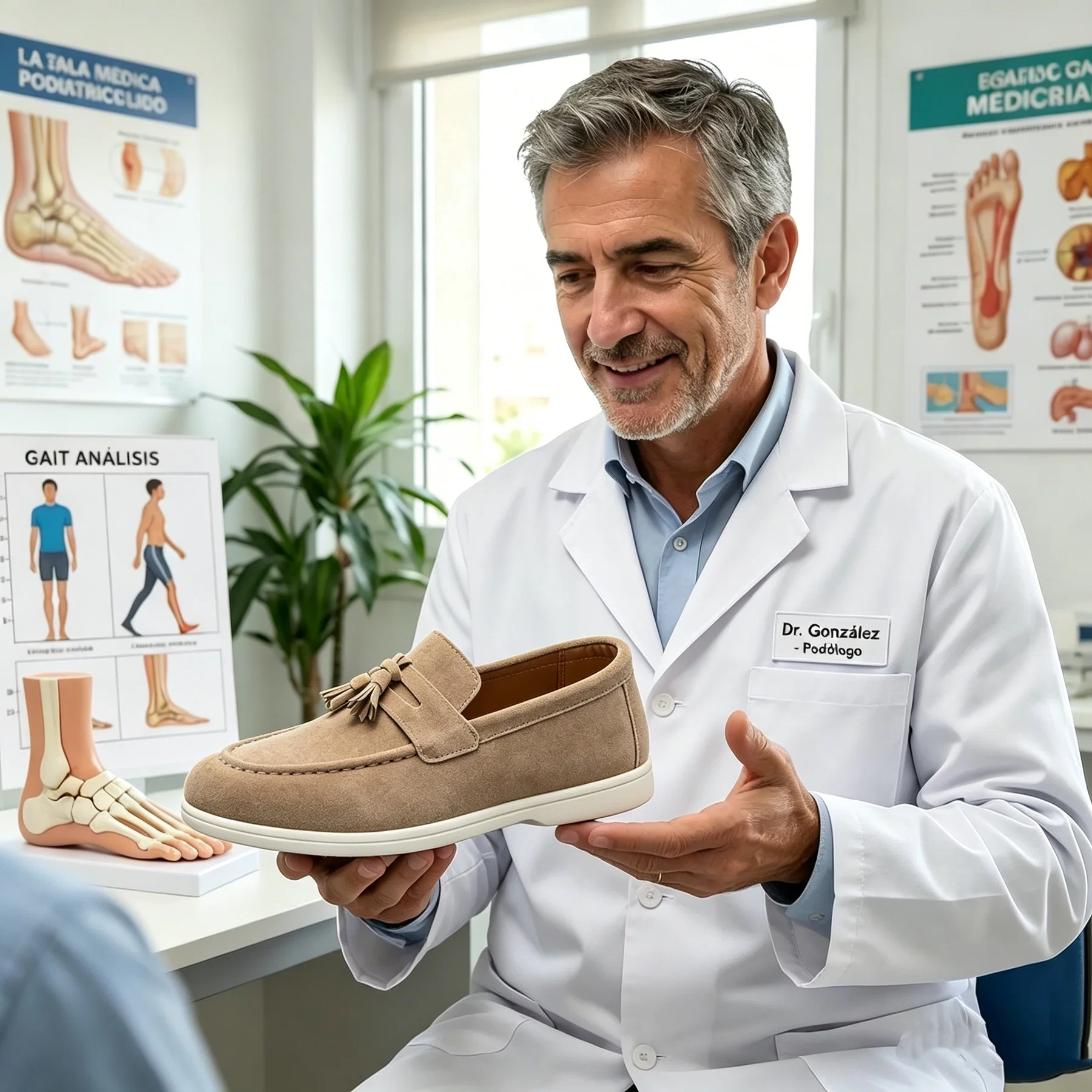 Orthopädische ergonomische Schuhe gegen Fuß‑ Gelenk‑ und Rückenschmerzen