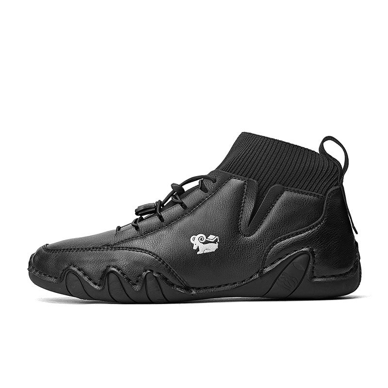 Ultra-bequeme rutschfeste Barfußschuhe aus Echtleder