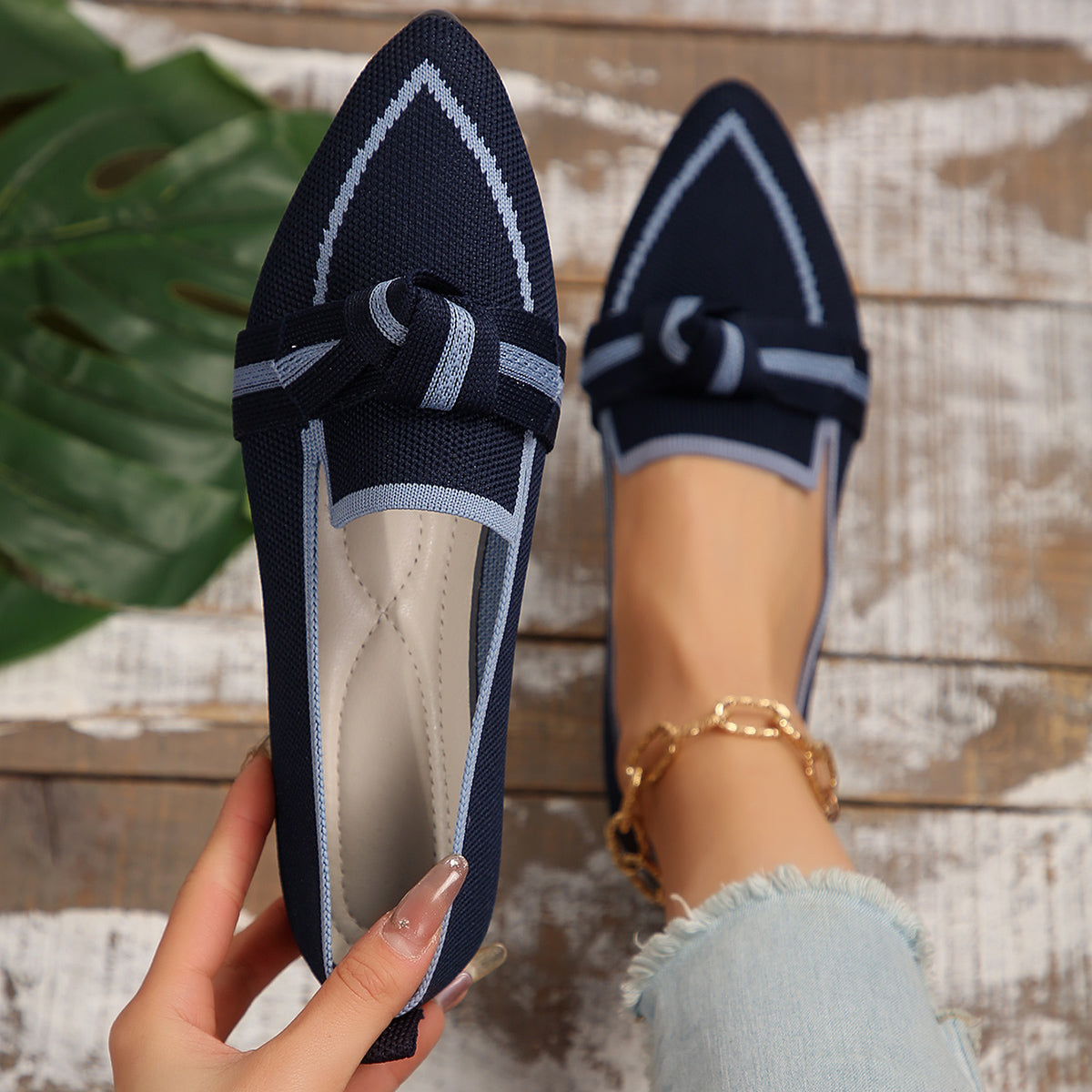 2025 New Women Comfortable Arch Support Non-Slip Flat Shoes
