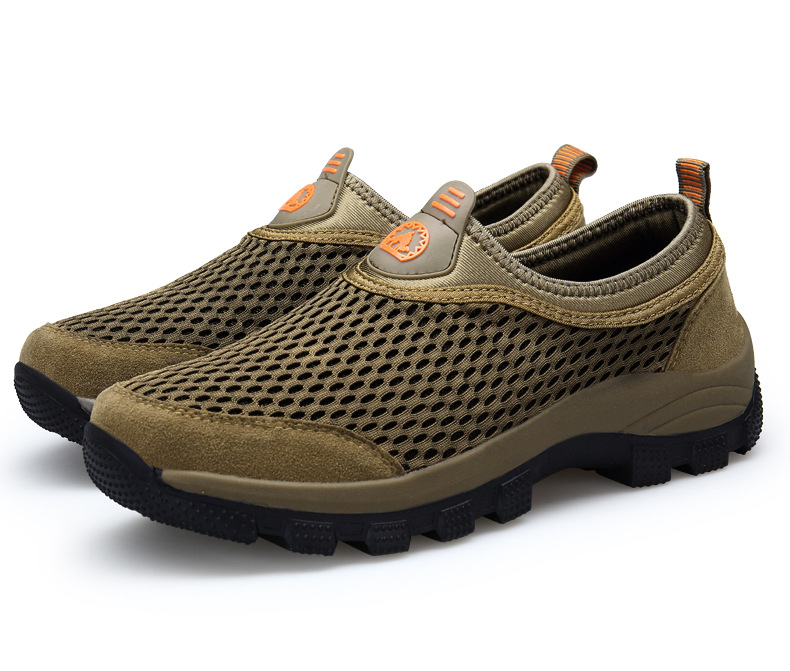 ⏰Promotion - 60% OFF🔥 Mens Casual Slip On Mesh Breathable Walking Hiking Sneaker