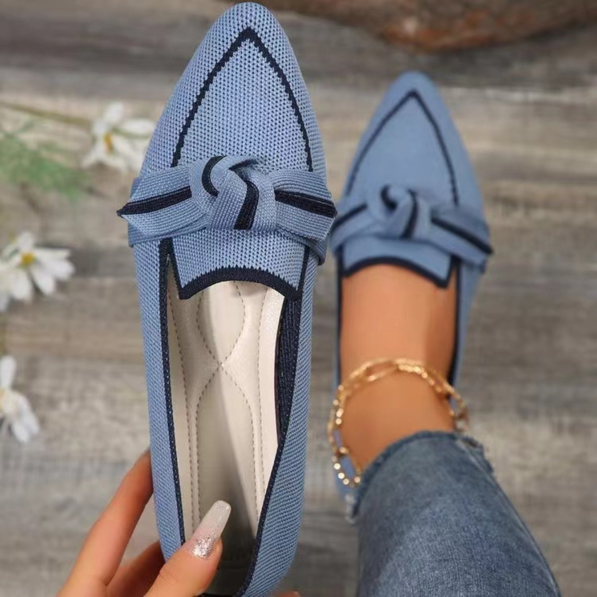 2025 New Women Comfortable Arch Support Non-Slip Flat Shoes