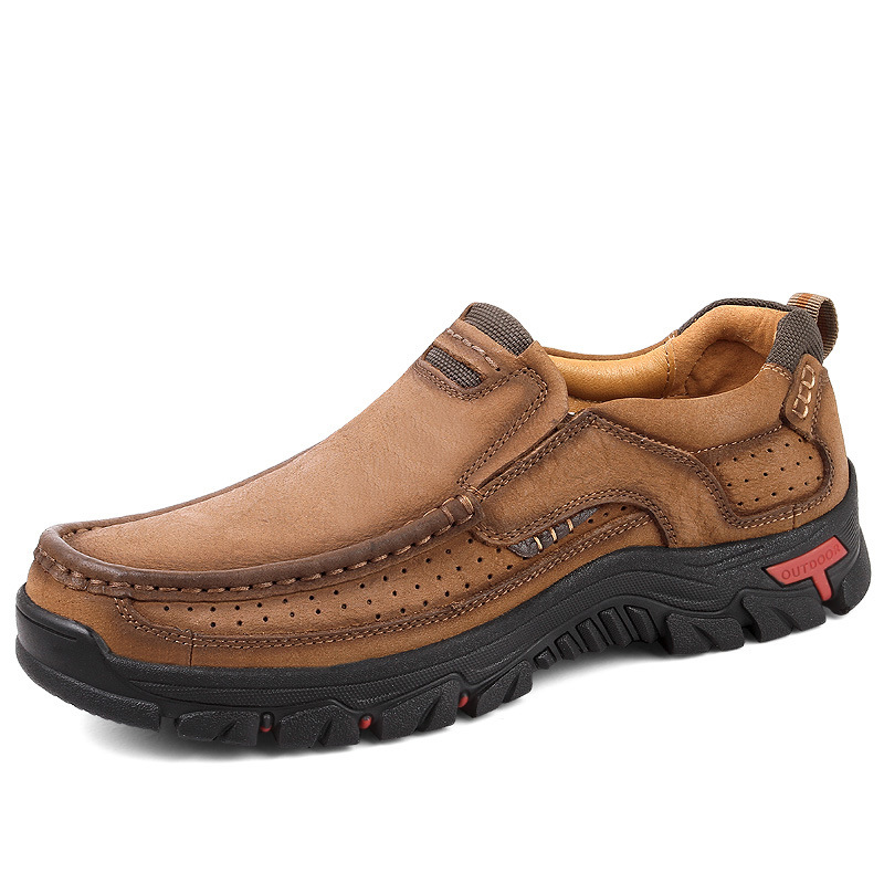 Men's Genuine Leather Outdoor Hiking Shoes