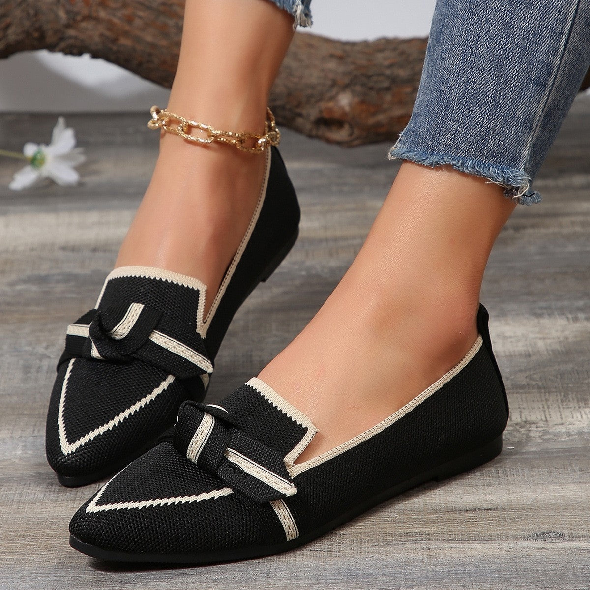2025 New Women Comfortable Arch Support Non-Slip Flat Shoes