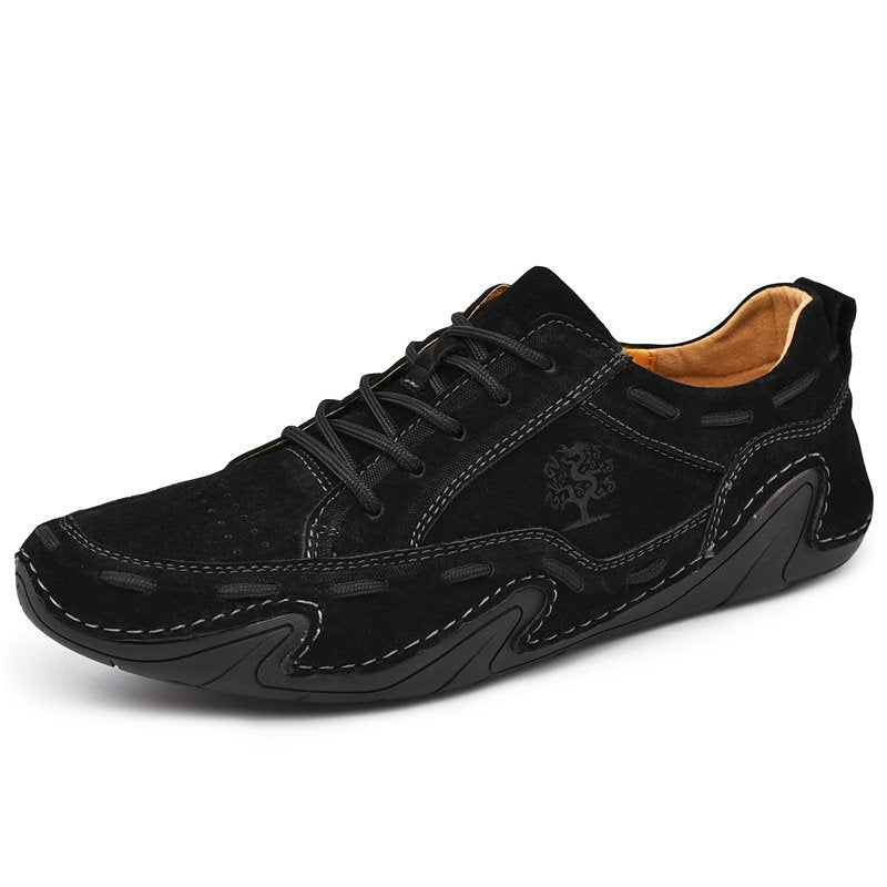 🔥HOT SALE🎁--60% OFF 🎉Men‘s Italian Comfortable Waterproof Suede Handmade  Shoes